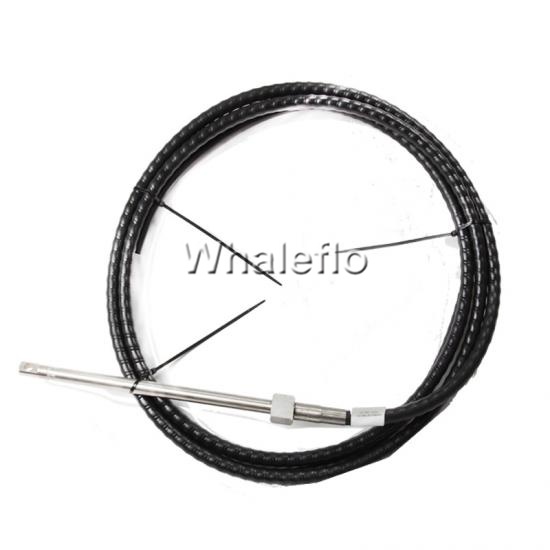 Marine steering pull push cable