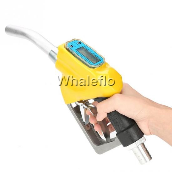 Whaleflo flow meter nozzle gun