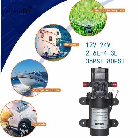 Η Whaleflo εκτοξεύει ισχυρή αντλία νερού πίεσης 12V/24V για διάφορες εφαρμογές